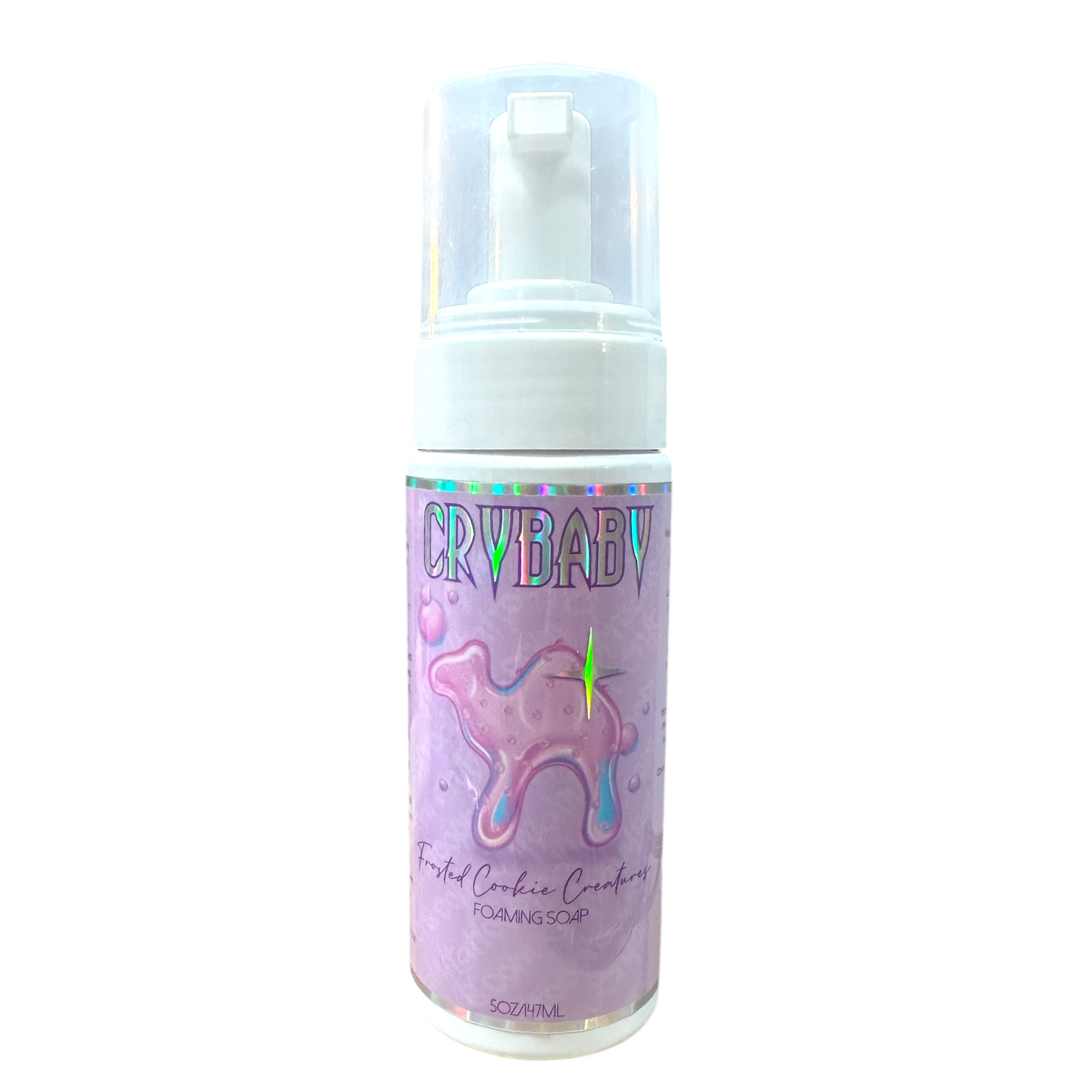 5oz Crybaby Foaming Soap - Frosted Cookie Creature CA