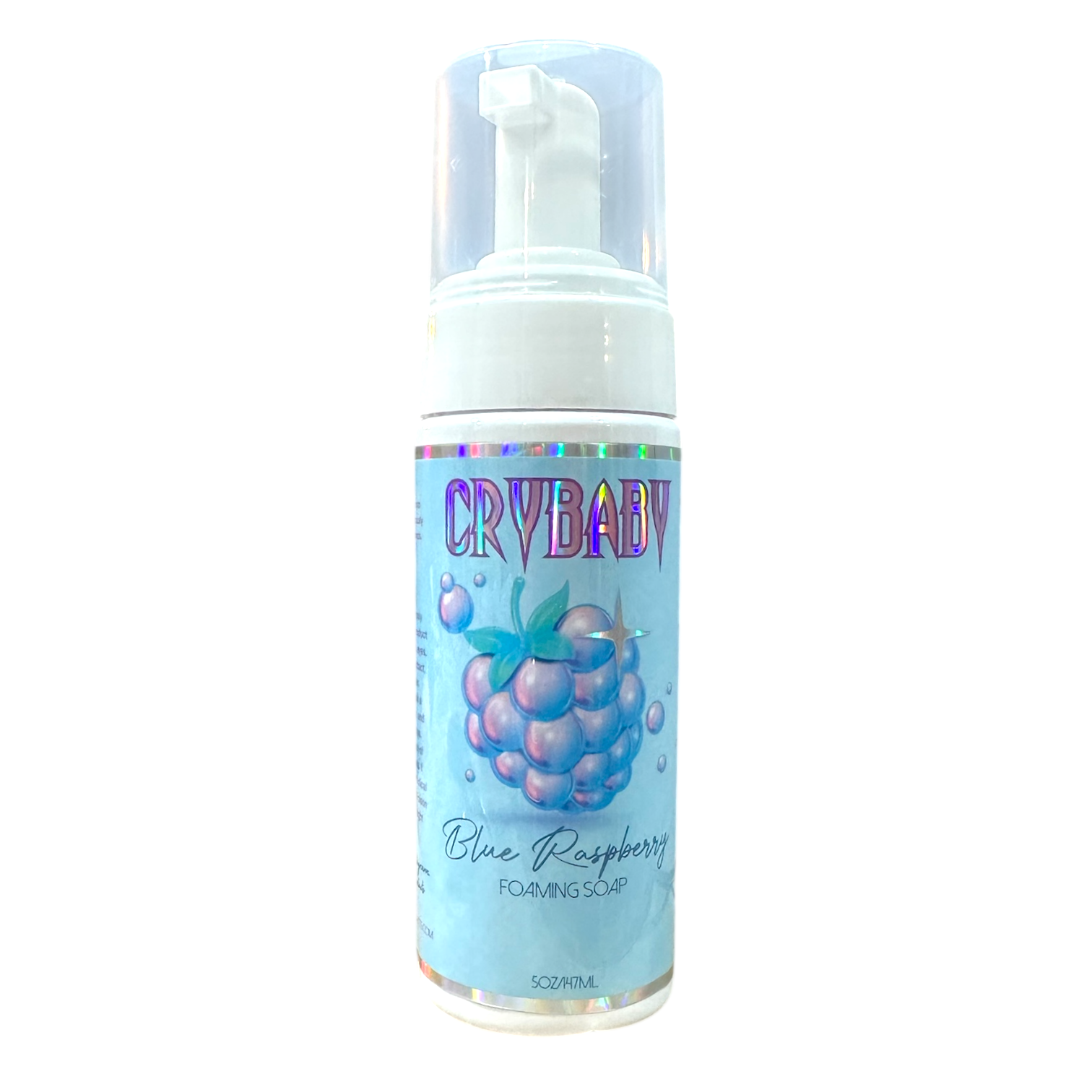 5oz Crybaby Foaming Soap - Blue Raspberry CA