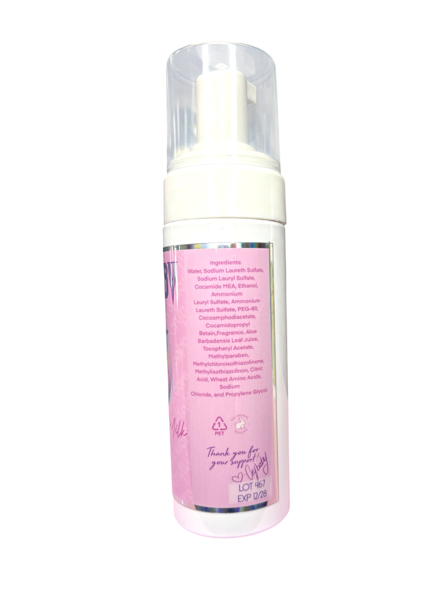 Strawberry Milk Foaming Soap *